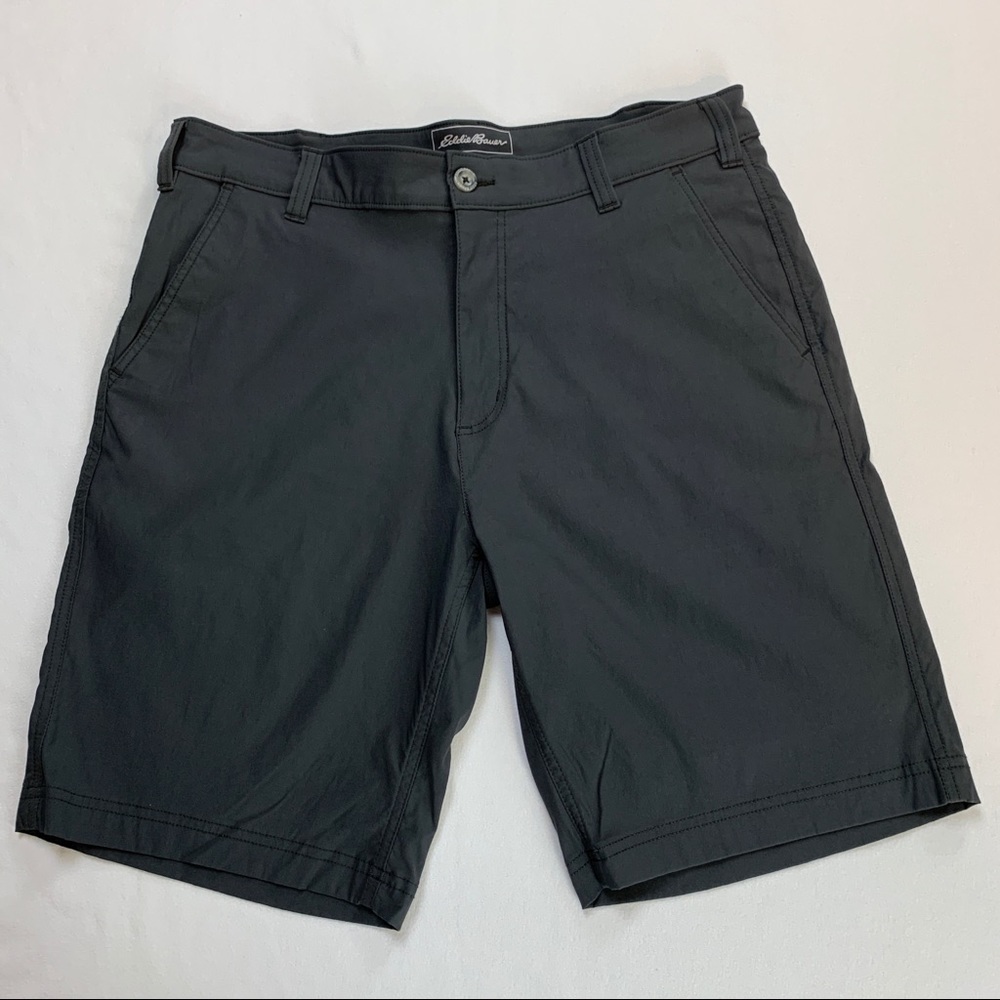 Eddie Bauer Size 36 Gray Men's Shorts Travex Walking Hiking Shorts